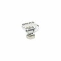 Kd Mobiliario 1.62 in. Square Cabinet Knob, Bright Nickel KD3238644